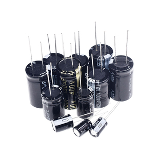 450V铝电解电容400V1/2.2/3.3/4.7/6.8/10/22/33/47/68/100/220UF