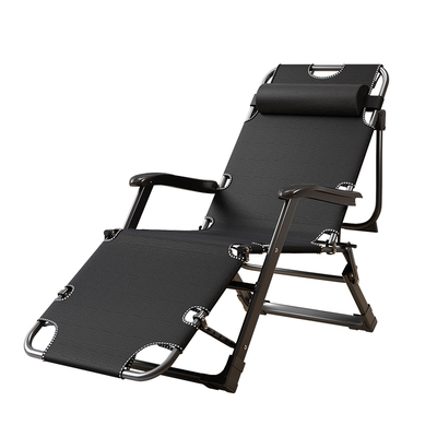 折叠可坐躺午休椅高碳钢材质