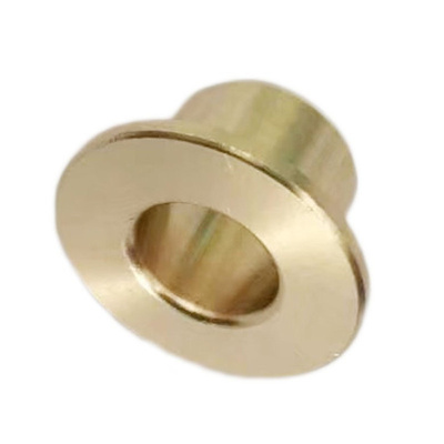 青铜肩型翻边法兰耐磨无油衬套