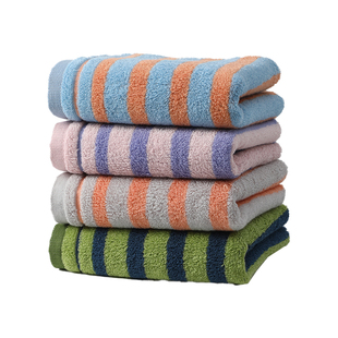 无印良品毛巾纯棉洗澡男女吸水家用全棉面巾成人洗脸不掉毛情侣WB