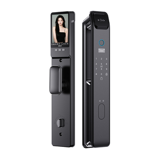 掌静脉指纹锁3D人脸识别智能门锁可视对讲电子锁家用防盗门密码锁