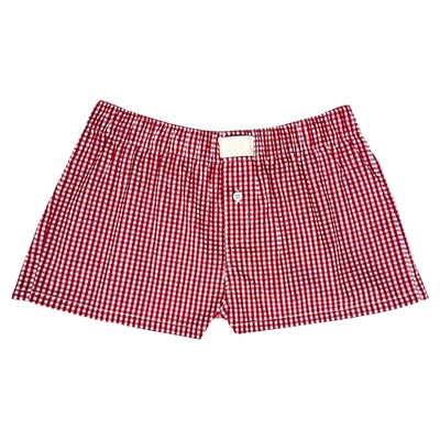 Loose wide leg retro checkered shorts 舒适高腰宽松阔腿短裤女