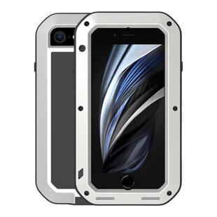 适用iphone8手机壳个性简约带挂绳苹果se2金属硅胶镜头全包防摔小7新款se3潮牌7p男女款三防8plus军工保护壳