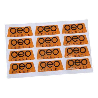 3M滴胶工艺不干胶粘性logo标签