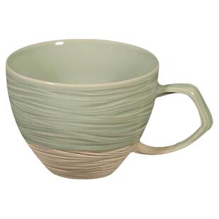 燕庐越窑青瓷纯色带柄茶杯燕归巢中式成人用秘色瓷复古风陶瓷马克