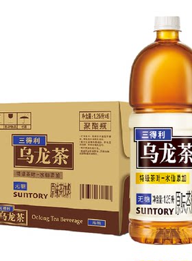 三得利无糖乌龙茶整箱
