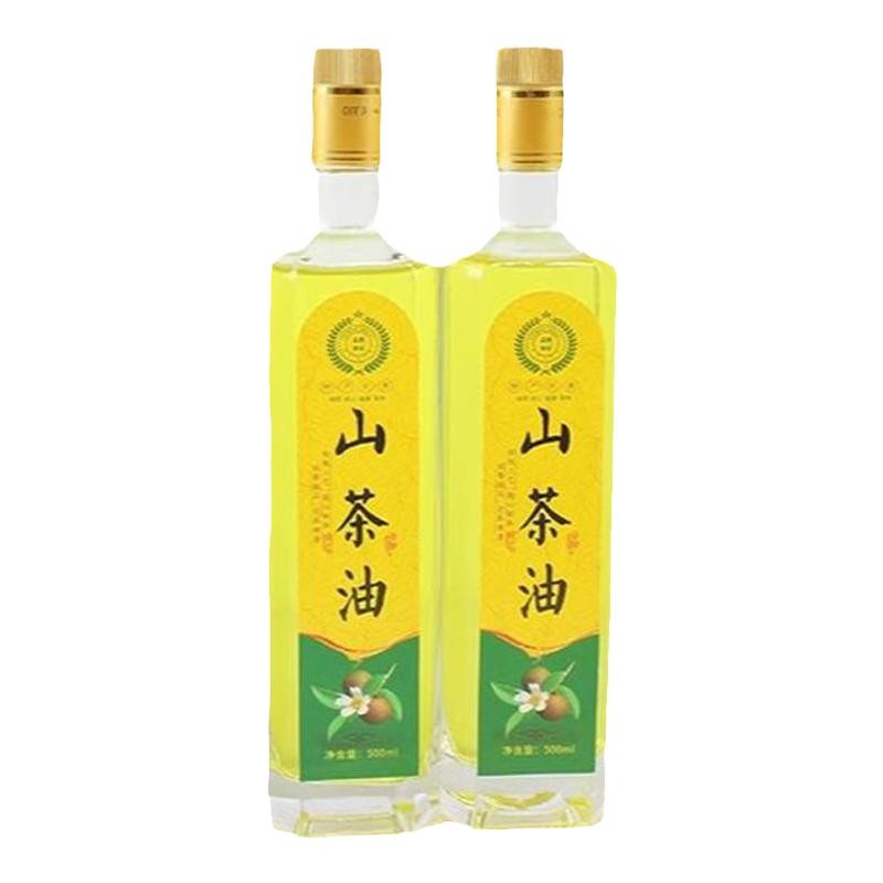 香油瓶空瓶玻璃透明方形圆形瓶子