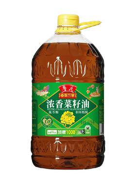 鲁花香飘万家低芥酸浓香菜籽油