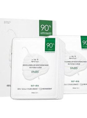 一叶子b5修护修色面膜