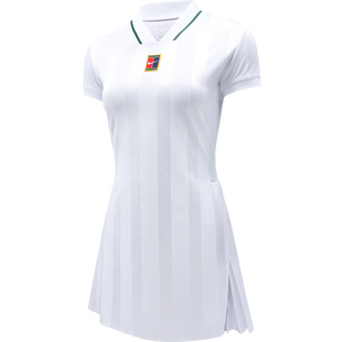 Nike耐克网球服女萨巴伦卡26年温网同款网球裙运动连衣裙IV5710