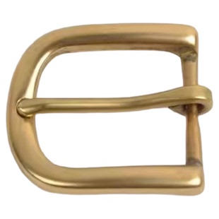 黄铜实心针式口字扣头男女款腰带扣头皮带头针式男士女士腰带头