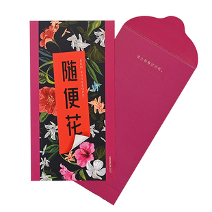 纸的礼物 随便花创意红包袋拿着花公主请发财利是封情人节送老婆