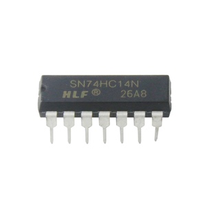 (2个)直插74HC14 DIP-14 六施密特触发非门 逻辑IC芯片 SN74HC14N