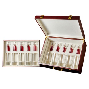 轻奢高档家用水晶玻璃白酒杯礼盒套装分酒器高级感一套小酒杯酒具