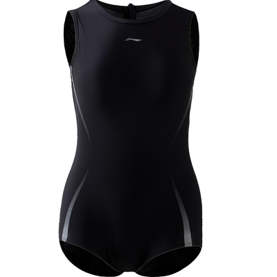 李宁竞速微胖女士游泳衣