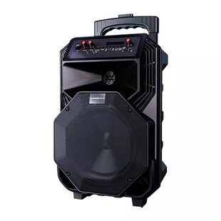 华宝广场舞音响户外移动拉杆k歌蓝牙音箱带无线话筒手提店铺专用