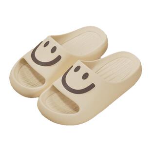 拖鞋女士2025新款室内家居情侣eva防滑舒适笑脸踩屎感凉拖鞋男款