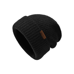 帽子女款2025新款冬羊毛防风高级感保暖女毛线帽加厚时尚洋气冬季