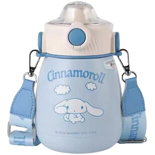 杯具熊儿童保温杯带吸管316食品级女孩男童小学生幼儿园上学水壶