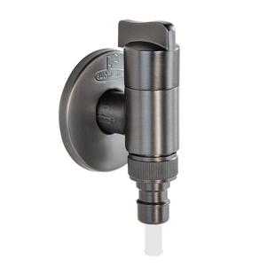 潜水艇洗衣机水龙头全铜角阀自动止水接头水嘴卡扣式46分通用专用