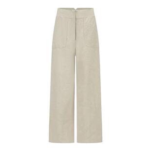 SOLSOLBYSOL SWAYING/KINT24秋冬新品 设计师品牌 口袋直筒长裤