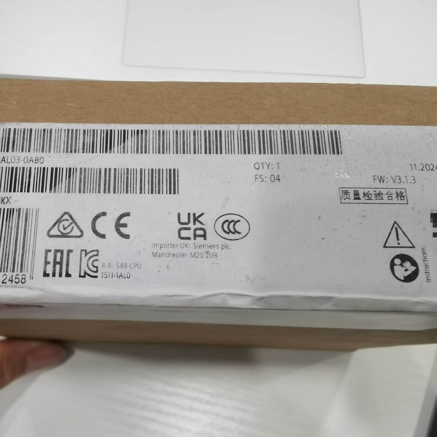 议价西门子SIMATIC S7-1500 CPU模块，型号6