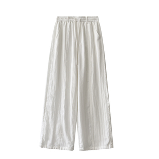 束脚两穿户外防晒运动裤女夏季新款宽松直筒工装裤天丝阔腿山本裤