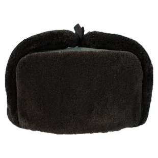 温区棉帽 正品栽绒帽子护耳雷锋帽圆顶棉帽 防寒保暖军绿色皮毛帽