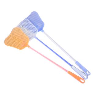 茶花苍蝇拍家用加厚老式塑料大号长柄款夏季打蚊子灭蚊手动蚊虫拍