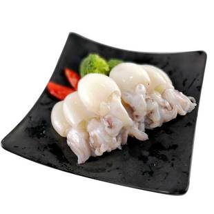 新鲜墨鱼仔冷冻商用生鲜鲜冻海鲜花枝乌贼小墨鱼仔火锅饭店批发