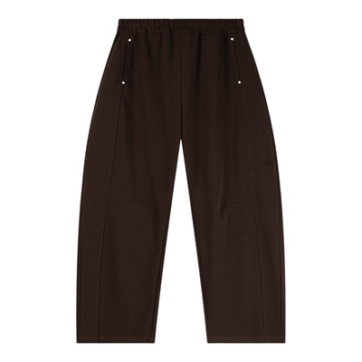 大码女装胖mm垂感美式休闲裤