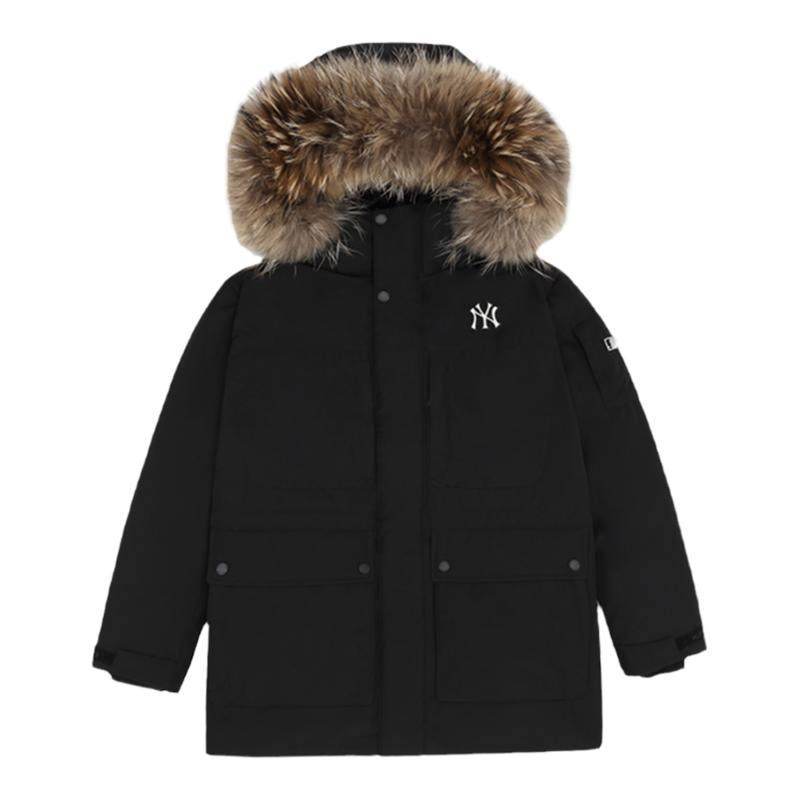 官方连帽羽绒服MLB23秋冬新款