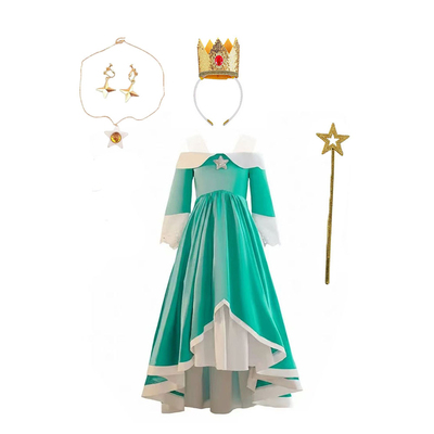 任天堂桃花公主裙子cos衣服