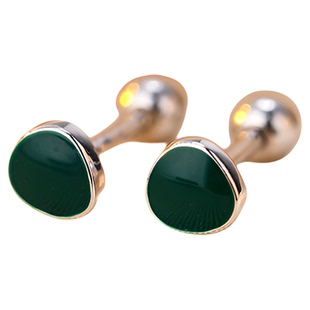 Z小姐999纯银牛油果耳钉螺旋拧扣养耳洞睡觉免摘2025新款爆款耳饰