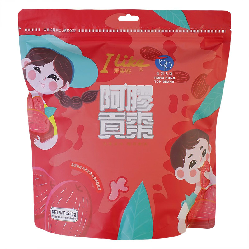 香港版爱莱客阿娇贡枣小包装零食