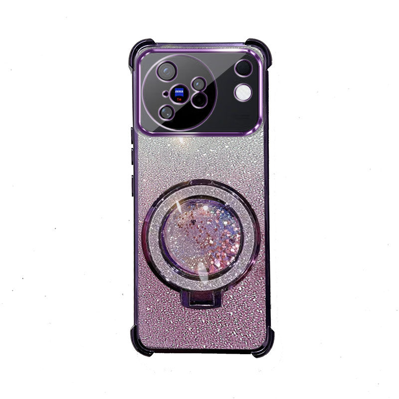 vivoX500手机壳流沙支架