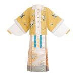 锦瑟流年原创明制袄裙汉服女2024新款冬季改良加厚马面裙套装古装