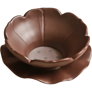 创意紫砂茶滤茶漏 功夫茶具宜兴陶瓷泡茶过滤器 过滤网架茶道配件