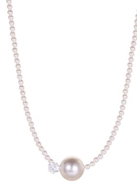 小米珠大气高级大珍珠吊坠项链