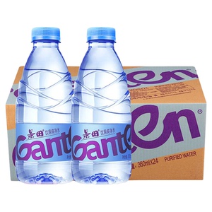 景田纯净水360ml24瓶至快次日达