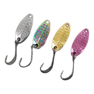 钨钢亮片微物溪流路亚饵马口亮片小体积亮片青稍马口白条翘嘴饵