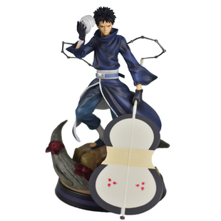 火影忍者 晓组织 宇智波带土 白面具双头可切换GK手办 模型 摆件