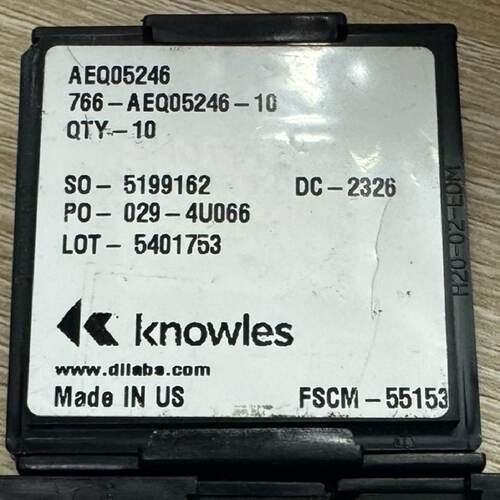 溢价-Knowles射频 AEQ05246-10