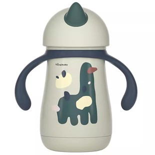 taoqibaby婴幼儿保温杯吸管宝宝鸭嘴杯儿童学饮杯直饮水杯小月龄