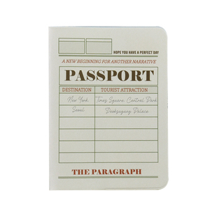 韩国monolike创意复古便携护照套出国旅行护照夹机票证件卡保护套