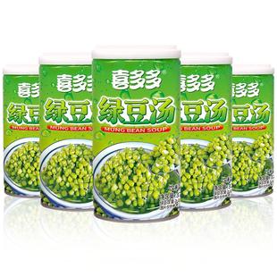 喜多多绿豆汤罐头整箱绿豆水绿豆冰沙夏季消暑夏日饮料