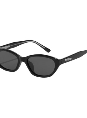 2026新款猫眼墨镜女方圆脸防晒开车防眩光紫外线高级感窄框太阳镜