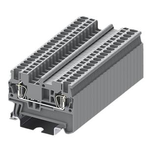 SUPU速普6mm导轨端子排TC6-2-GY可替代魏德米勒ZDU6和282-901