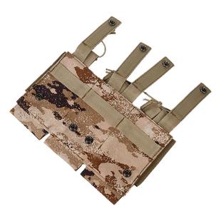 户外Molle弹夹包M4AK三联弹匣袋JPC战术背心附件包5.56单联三联包