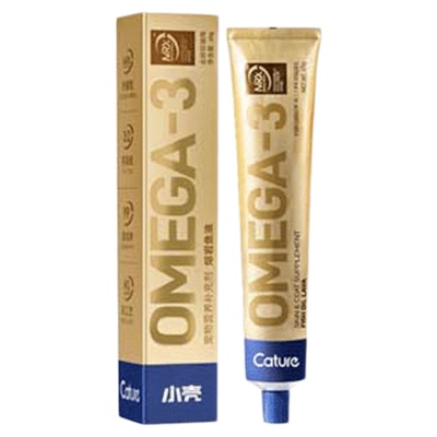 小壳小轻松美毛鱼油膏便携好消化